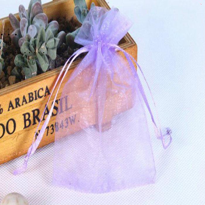 10 chiếc của 13 * 18cm organza túi trang sức bao bì gạc trong suốt và tỏa sáng túi kẹo đám cưới nhỏ những thứ quà tặng túi đám cưới túi nhỏ