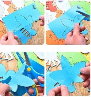 Bộ Cắt Giấy Origami