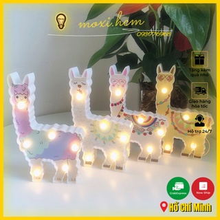 Đèn led hình chú nai dễ thương thích hợp làm đèn ngủ , trang trí đầu giường , tiệm , quán ,làm đèn decor.