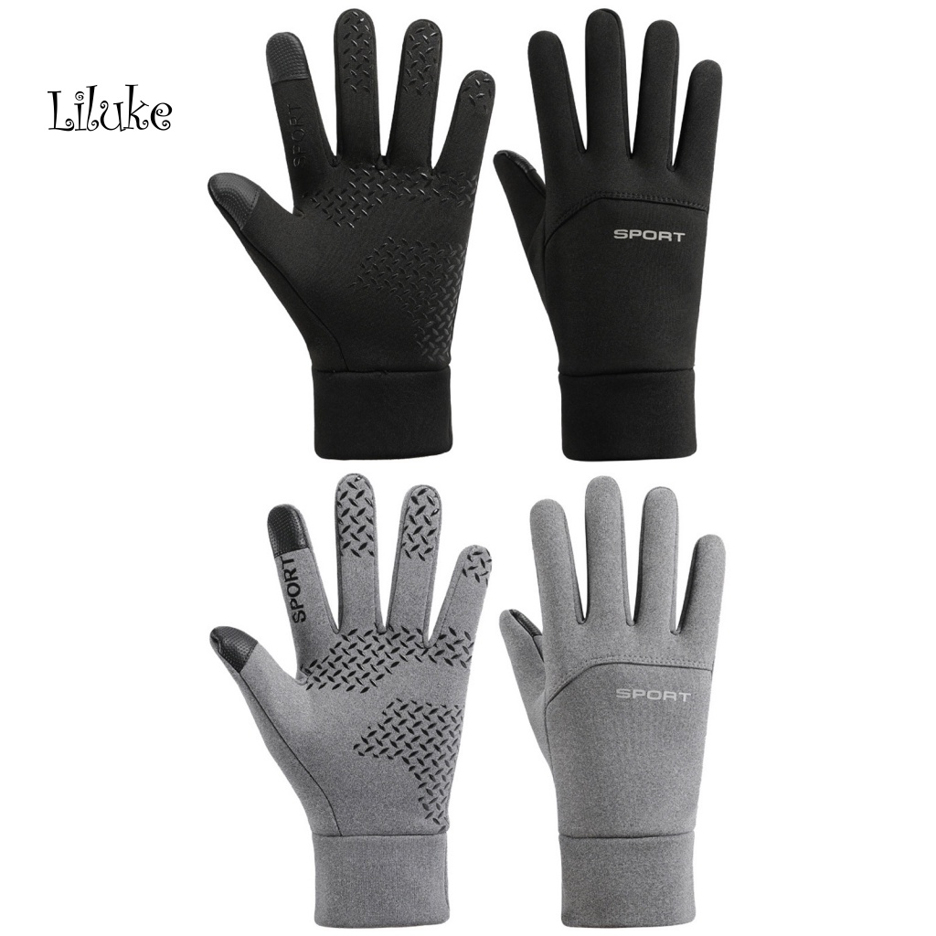 Găng Tay Lái Xe Chống Lạnh Siêu Mềm Mại Cho Nam