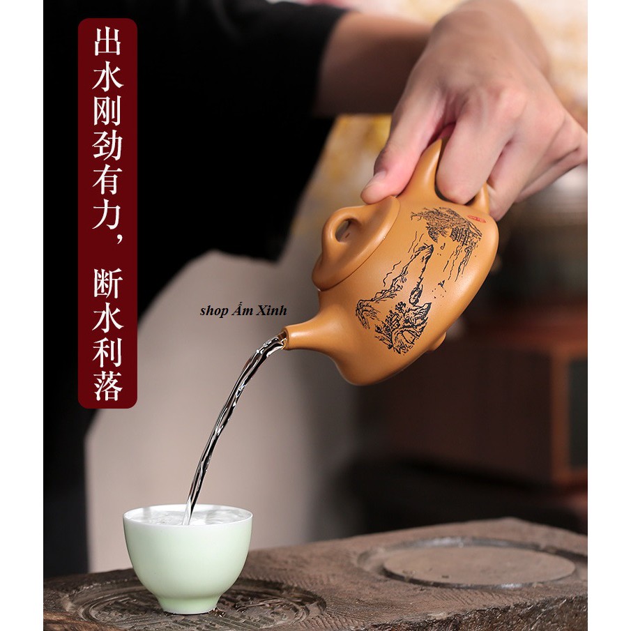 Ấm Tử Sa Nghi Hưng Thạch Biều