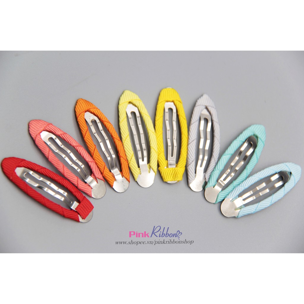 Kẹp bật quẫn sẵn nhiều màu cỡ 5cm -SET 5 CÁI