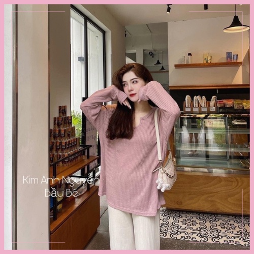 Set Áo Len Hồng Mix Quần Ống Suông Siêu Xinh, Bộ Len Siêu Xinh Có Ảnh Thật Kèm Video Sunflower