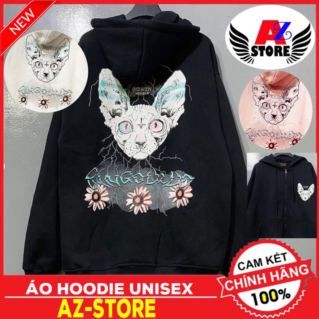 (FREESHIP) ❤ (HOOIDE) ÁO HOODIE NỈ NGOẠI HD1070 (Báo Con) (Đủ Size M,L,XL)