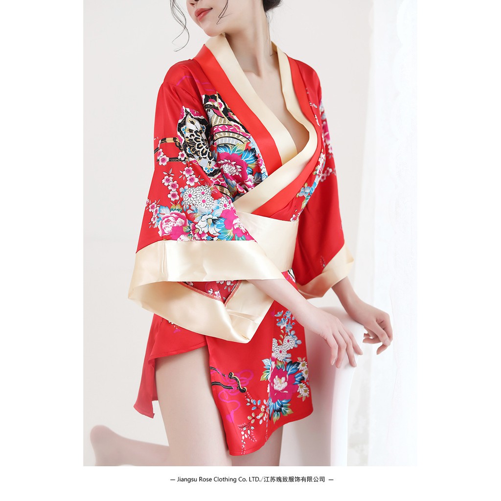 Set cosplay kimono Sexy Vải đẹp costume hiện đại (có ảnh thật)