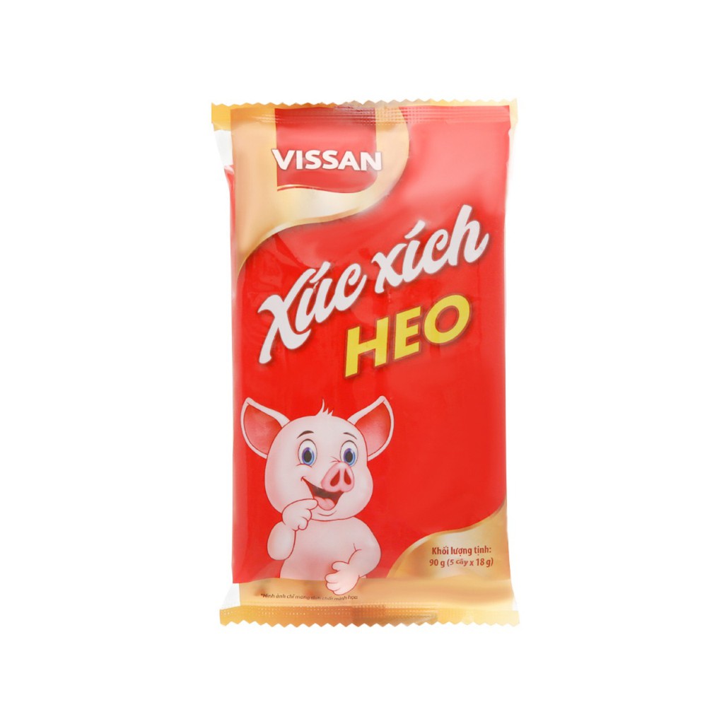Xúc Xích Tiệt Trùng Heo / Bò Vissan 160gr