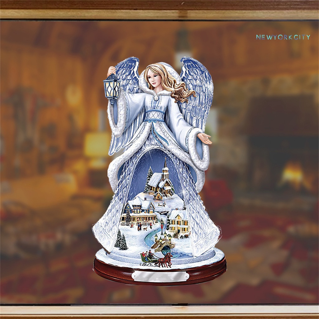 Giấy Dán Tường Bằng PVC Tự Dính Họa Tiết Giáng Sinh Trang Trí Nhà Cửa