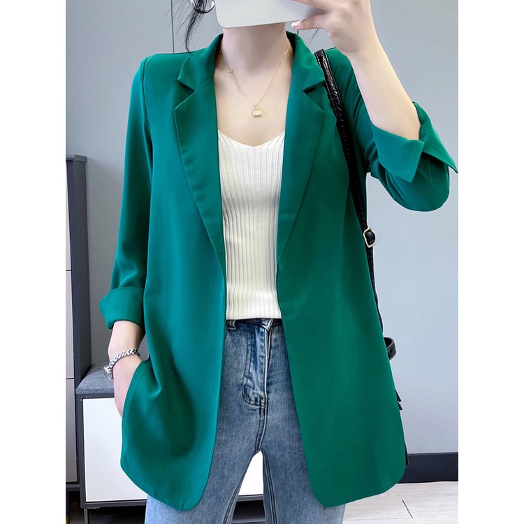 Áo Khoác Hàn Quốc. Áo Khoác Vest Chất Liệu Chiffon Thời Trang Xuân Hè Hàn Quốc Mới Cho Nữ 2022 | BigBuy360 - bigbuy360.vn