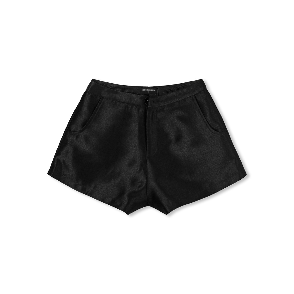 Quần Short Nữ Mini Boxer , Chất Vải Phi lụa Thoải Mái , WQS000059 , SOMEHOW