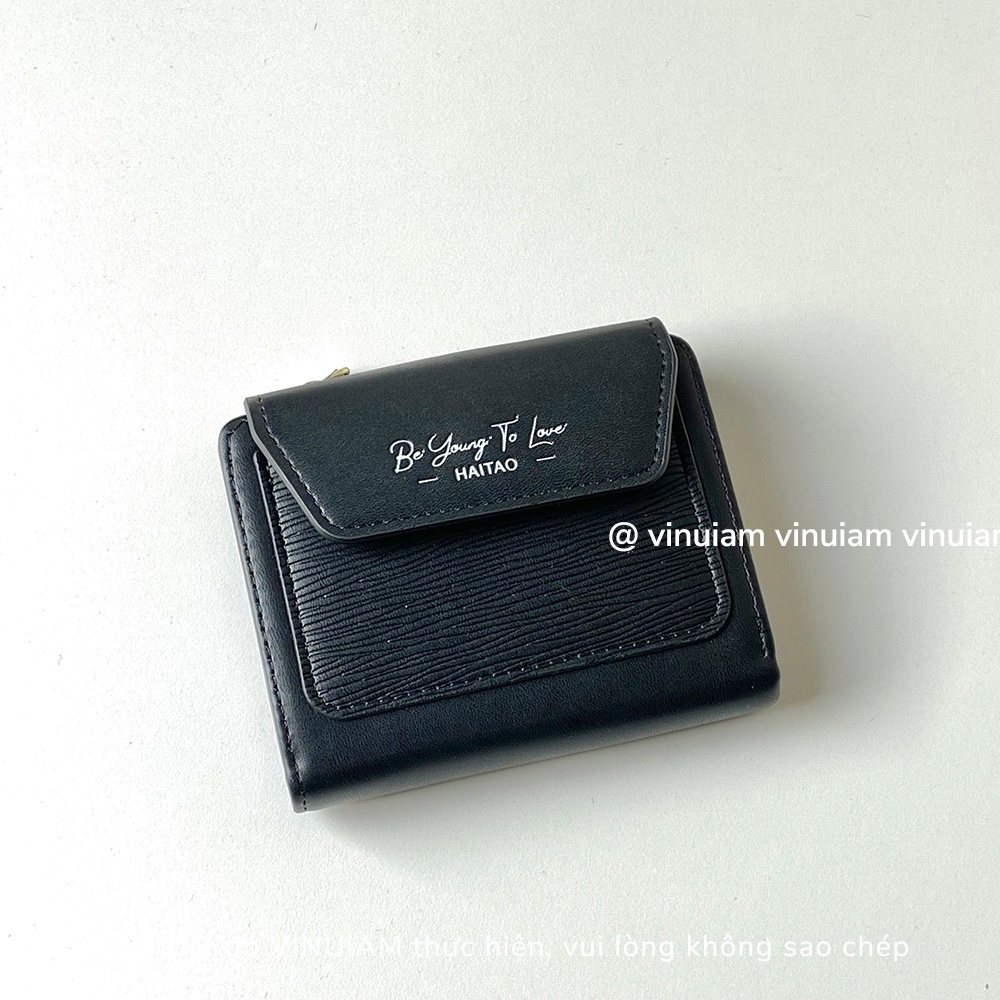 Ví bóp nữ mini cầm tay cao cấp mẫu mới chất da PU đẹp - V02