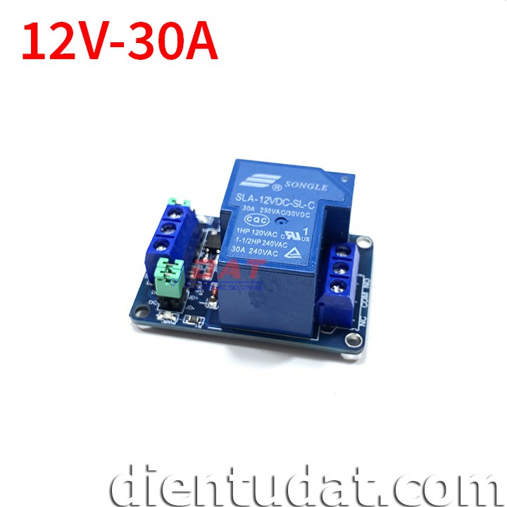 Module 1 Relay 30A - 12V Kích High/Low HTC