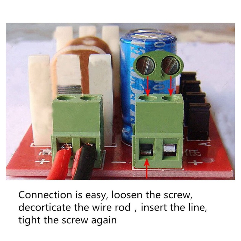 Bộ Chia Tần Số Cao 400W 2 Chiều 4-16 Ohm Cho Loa