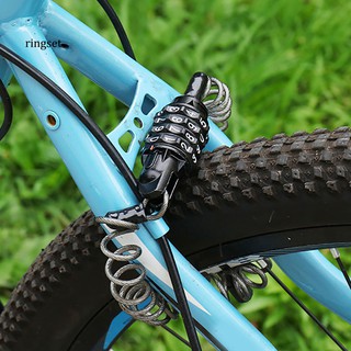 Khoá xe đạp chống trộm đa chức năng mật khẩu 4 số làm từ thép cao cấp