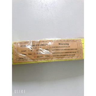 Dây cáp vải cẩu hàng siêu bền.