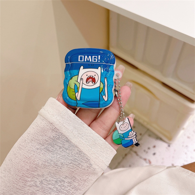 Ốp case vỏ airpods 1 2 3 pro pro 2 bao đựng tai nghe không dây Finn BMO Adventure