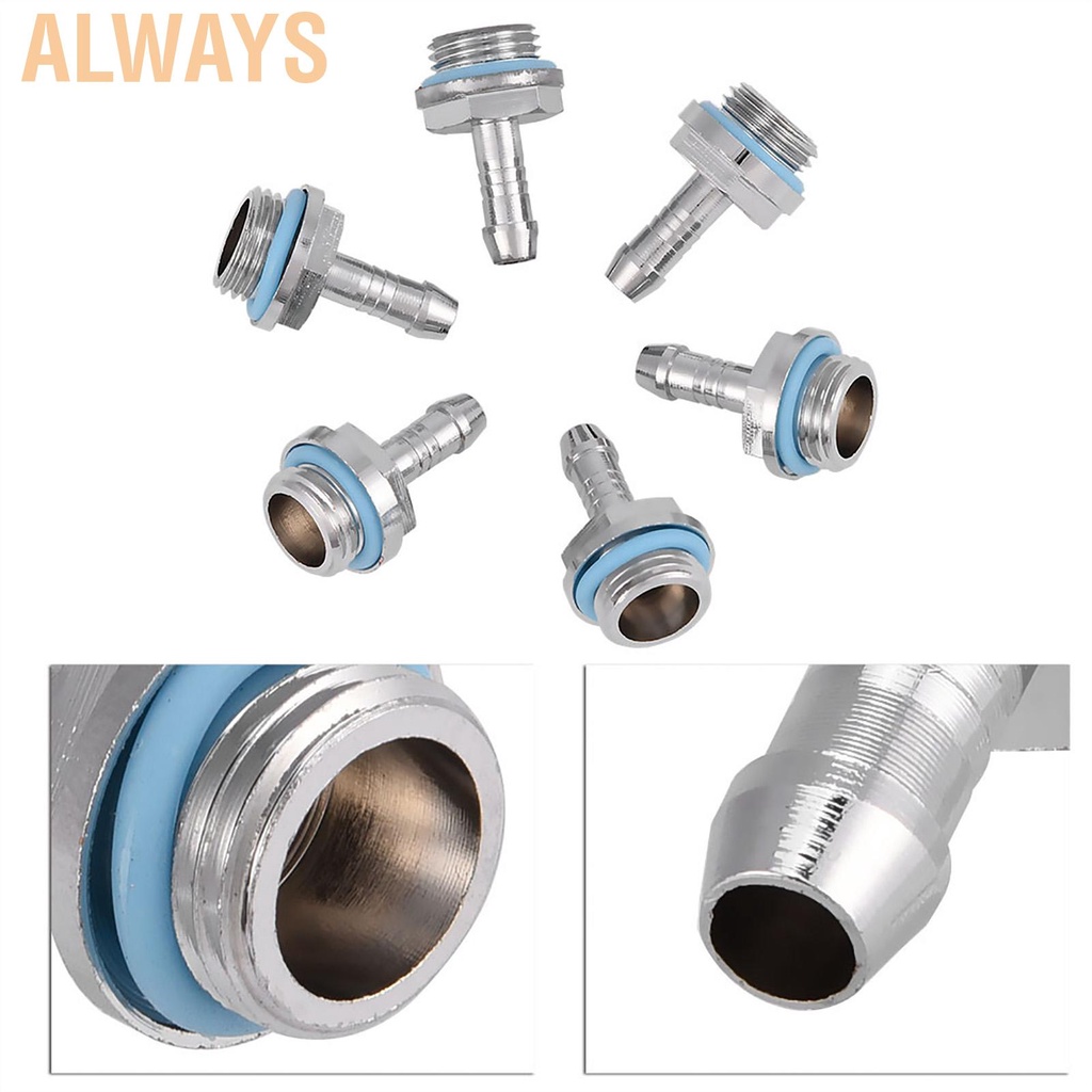 6 đầu nối ống nước làm mát g1 / 4