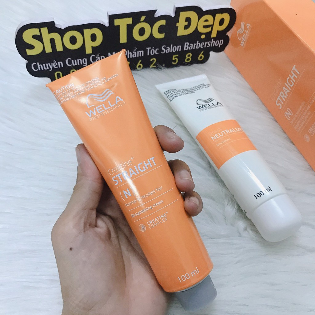 THUỐC DUỖI TÓC TẠI NHÀ WELLA  Mild 100MLx2 chính hãng