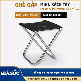 Ghế gấp du lịch dã ngoại câu cá mini