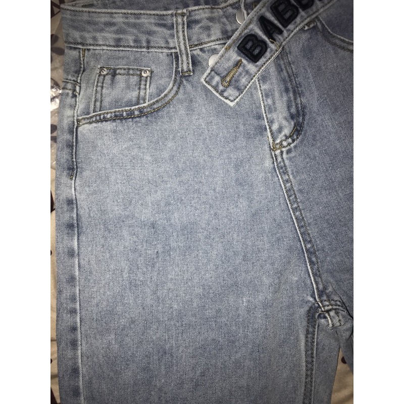 [ORDER+ẢNH THẬT] Quần ống rộng form suông Hyunya đai chéo thêu chữ BARBIB lưng cao tôn dáng siêu chất ❤️ | BigBuy360 - bigbuy360.vn