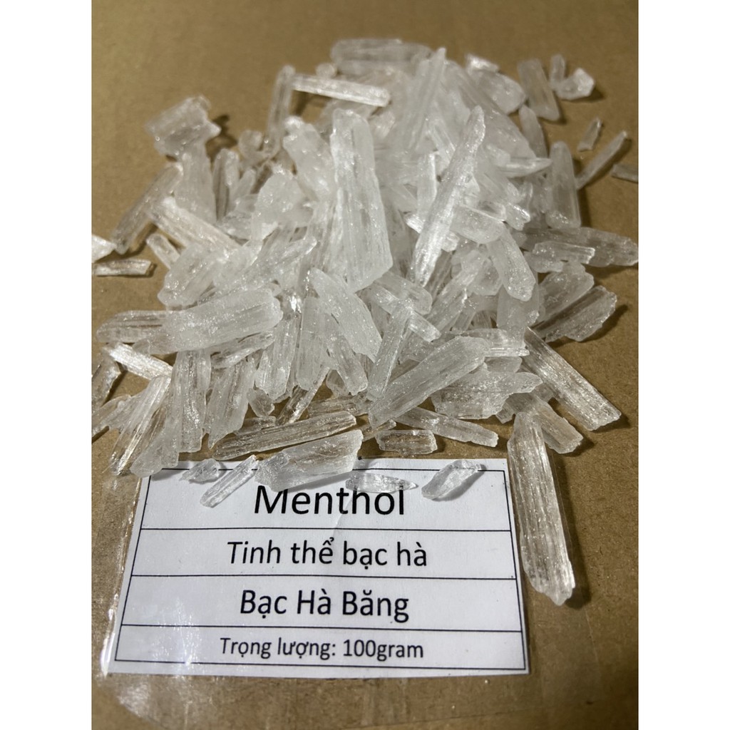 Bạc Hà Tinh Thể,Bạc Hà Băng[Menthol Crystals][100gram]