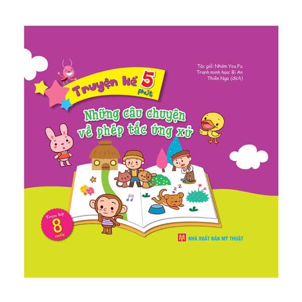 Sách - Truyện kể 5 phút - Những câu chuyện về phép tắc ứng xử