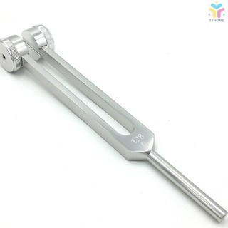 Dụng cụ âm thoa màu bạc chất liệu bằng nhôm 128HZ để trị liệu