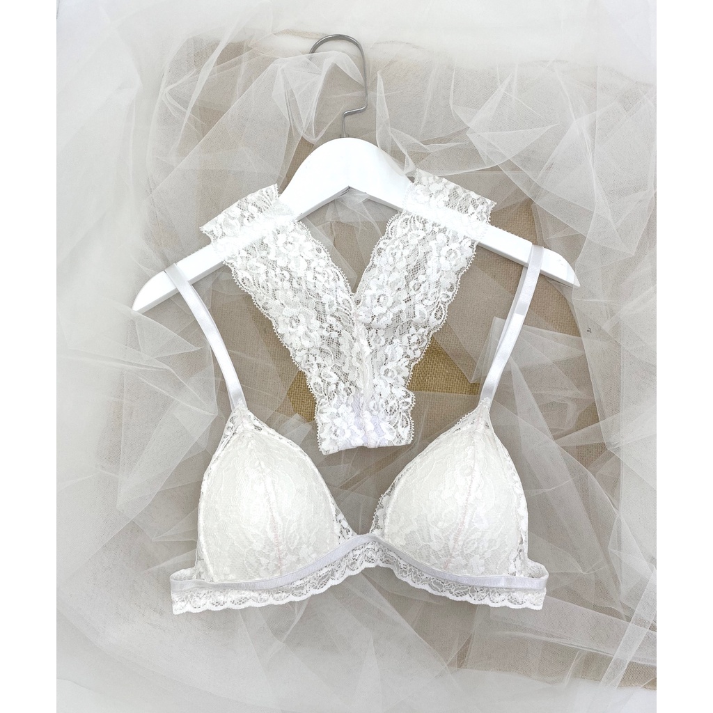 Bộ đồ lót nữ sexy vải ren cao cấp hàng thiết kế có giới hạn BRAHY 95