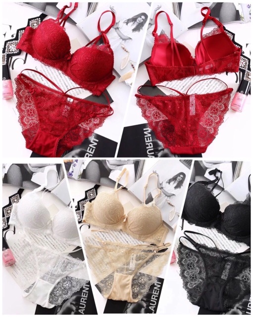 BỘ ĐỒ LÓT MANDHARI REN QUẦN DÂY SIÊU GỢI CẢM | BigBuy360 - bigbuy360.vn