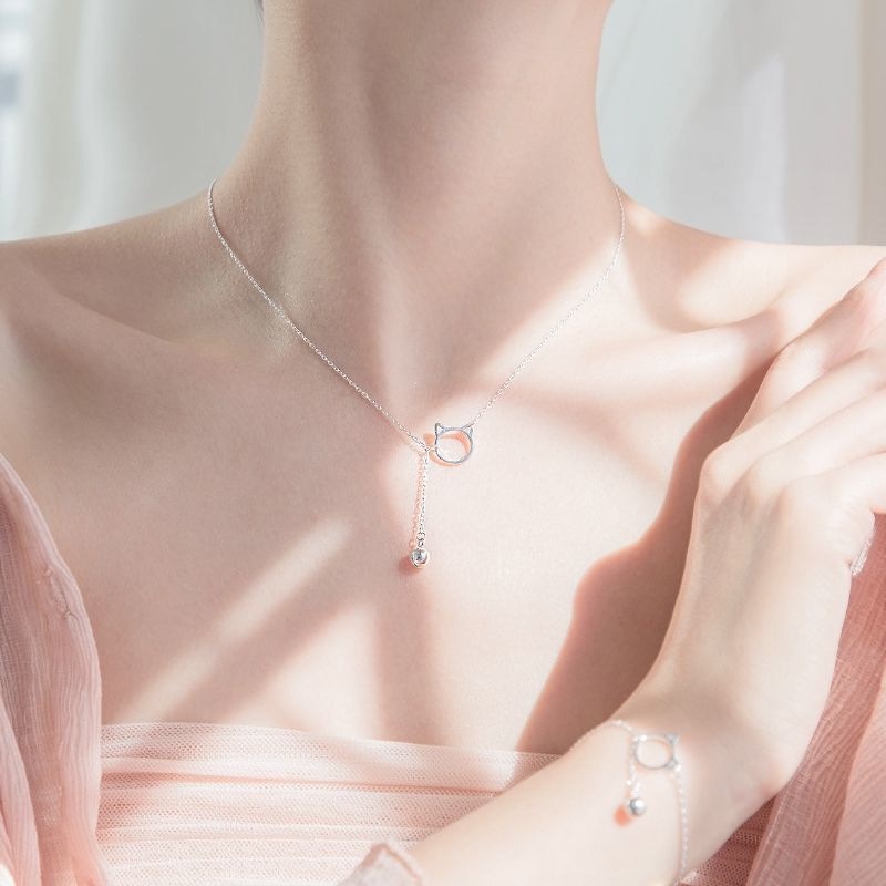 Vòng cổ Hình Bướm Đính Ngọc Trai Sang Trọng Thời Trang