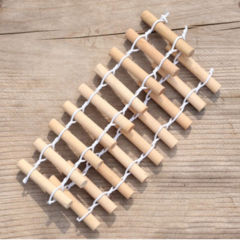 Hàng Rào Gỗ Mini Trang Trí Sân Vườn