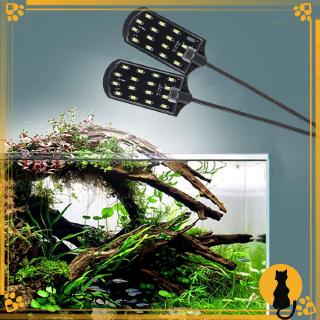 Đèn LED thủy sinh hai đầu X7 phích cắm EU kẹp bể cá chống thấm nước