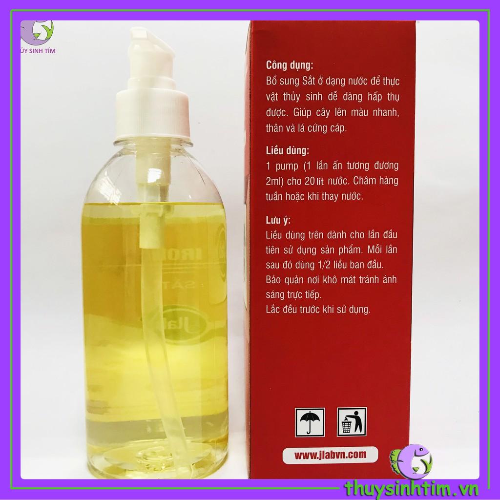 Phân Nước Thủy Sinh Iron JLAB (Bổ Sung Sắt)