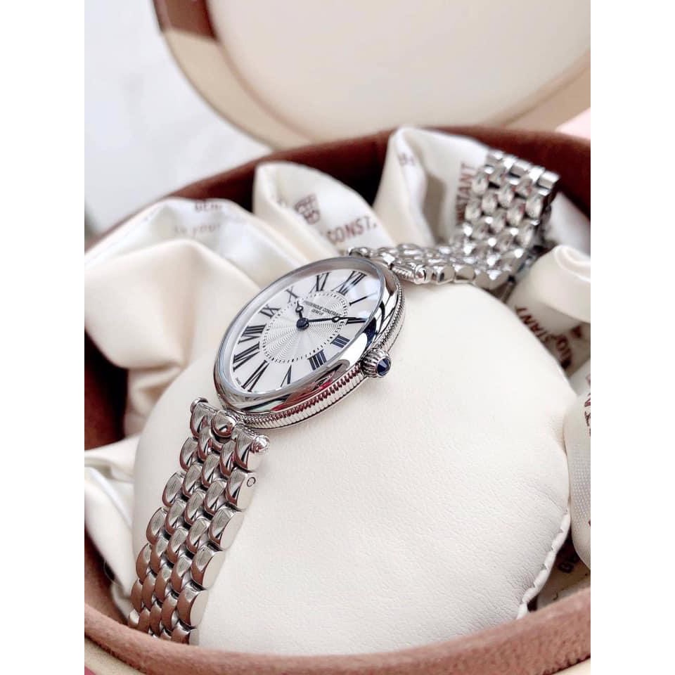 Đồng hồ nữ chính hãng Frederique Constant FC-200MPW2V6B - Máy Quartz pin Thụy Sĩ - Kính Sapphire