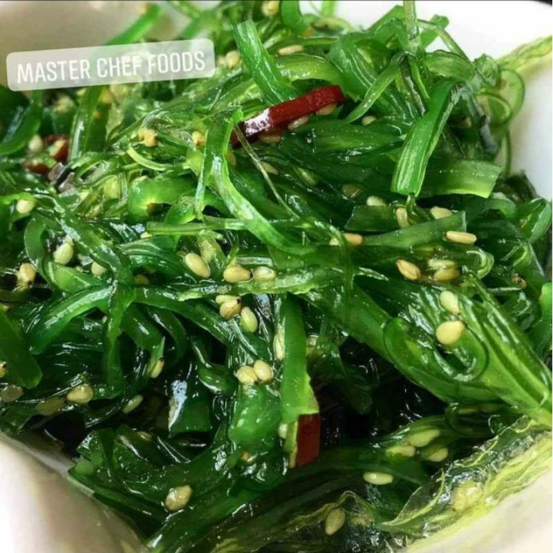 Nowship 🌿  Salad rong biển tươi trộn mè Chuka Wakame Nhật Bản / rong biển trộn mè Frozen seasoned Seaweed