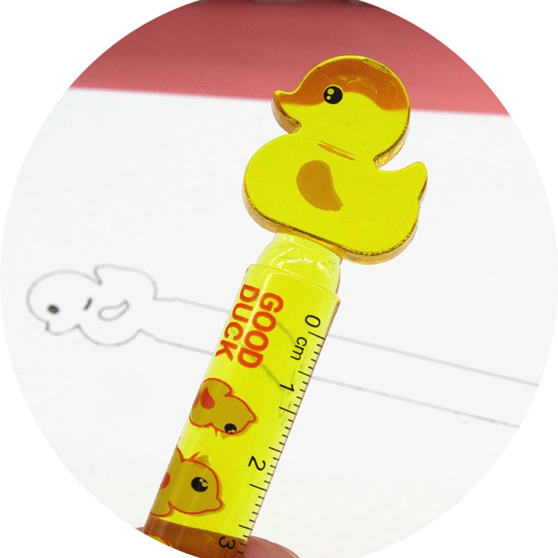 Thước Nhựa Đo Chiều Cao Hình Vịt Dễ Thương