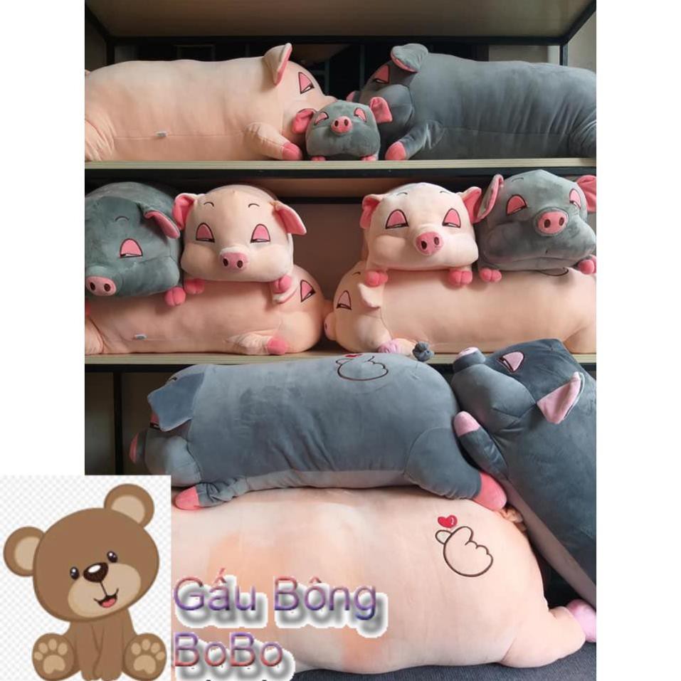 [BOBO] Gấu bông Con Heo nằm ngủ cực đẹp size 1m2 siêu to khổng lồ [Hàng Nhập Khẩu ][ Hình Ảnh Thực ]