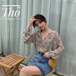 Áo voan mỏng vintage