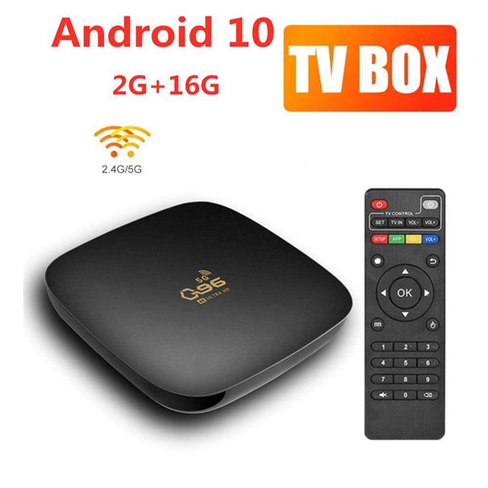 Đầu TV Box Thông Minh TAYLOR1 1080P HD 2.4G 5G WiFi Bluetooth Android 10.0 KèM Phụ KiệN
