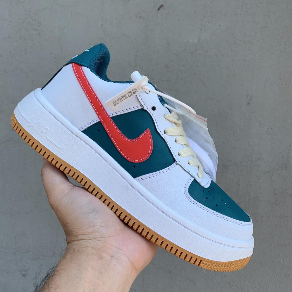 Giày thể thao AF1 Gu Xì,Giày sneaker nam nữ FORCE xanh đỏ hot trend,kiểu dáng thể thao,đi học,tập gym,chạy bộ | BigBuy360 - bigbuy360.vn