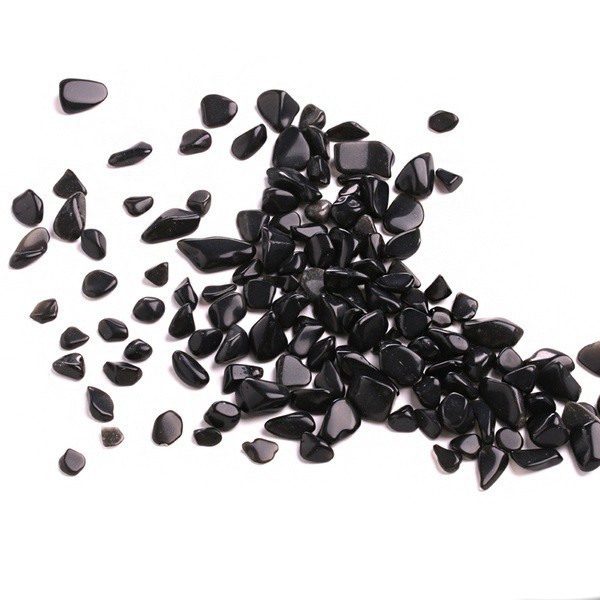Bộ Đá Obsidian Đen Nguyên Chất 50G