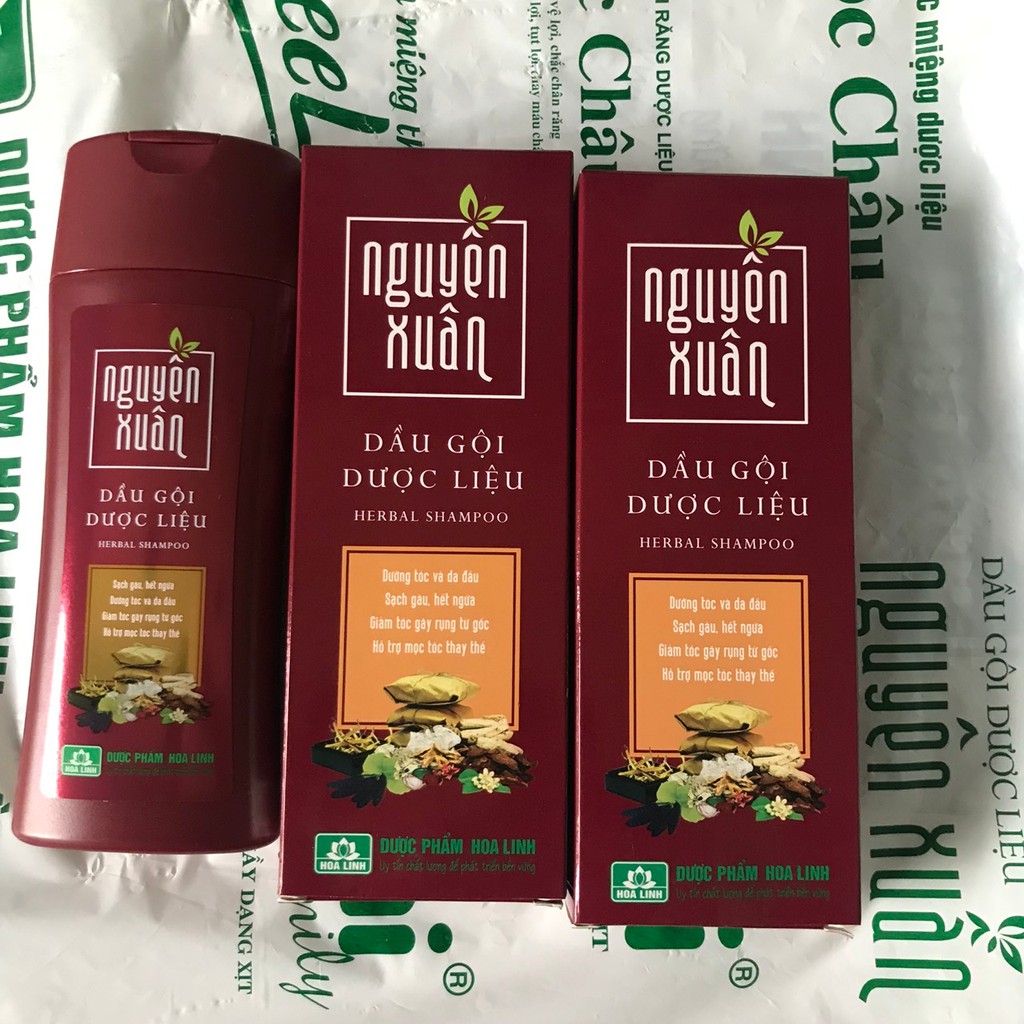DẦU GỘI, XẢ DƯỢC LIỆU NGUYÊN XUÂN 180ml, 200ml, vòi 250ml, gói 6.5ml | BigBuy360 - bigbuy360.vn