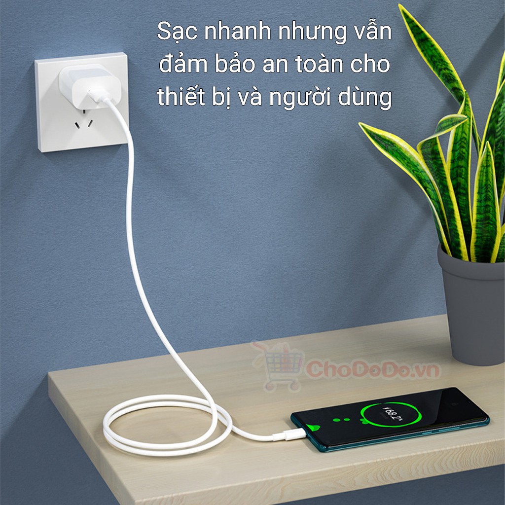 Cốc Sạc Nhanh 22.5W CS25 Super Fast Charge