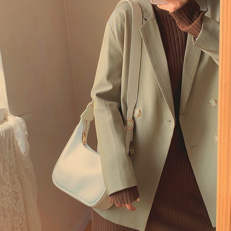 Túi Đeo Vai Sức Chứa Lớn Thời Trang Phong Cách Hàn Quốc Cho Nữ