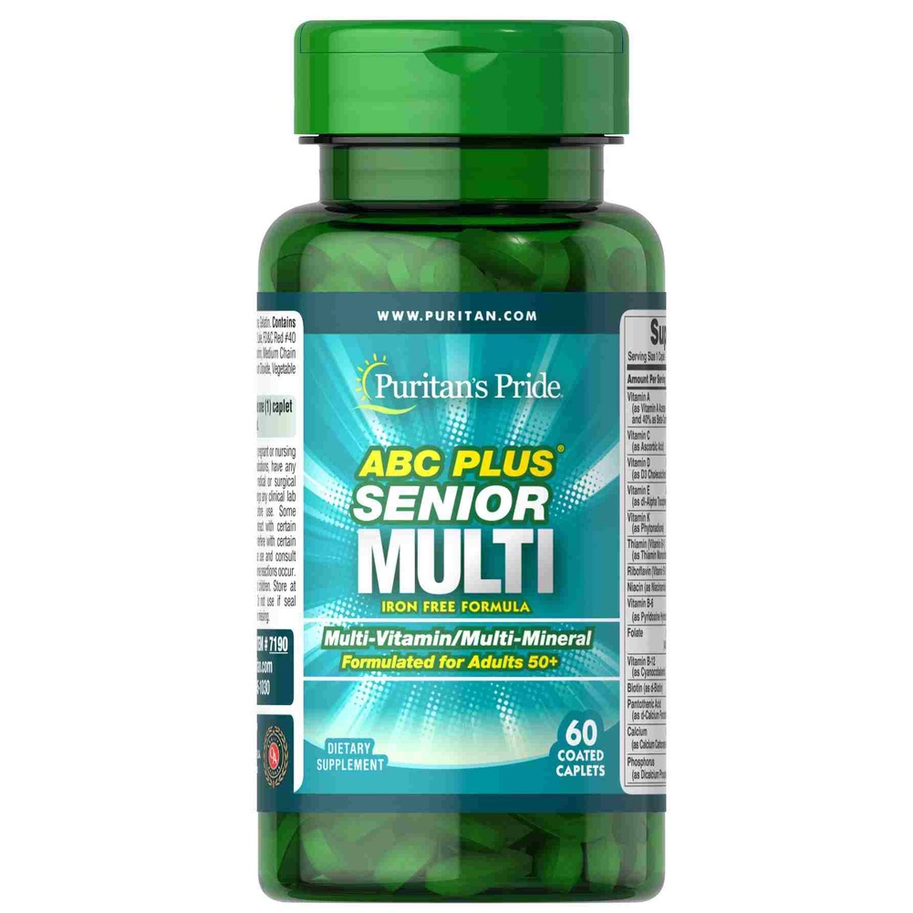 Vitamin ABC Plus senior multi cho người già 60 viên