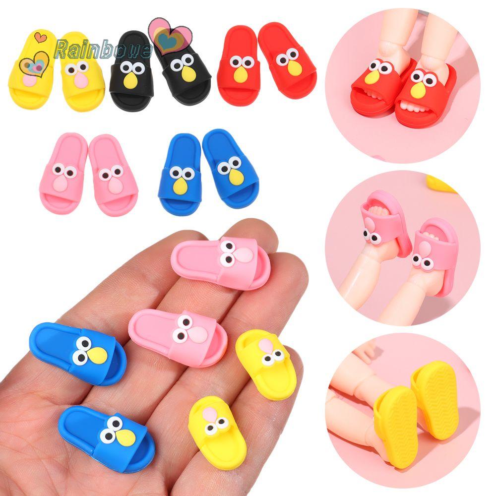 Đôi Giày Màu Cầu Vồng Cho Búp Bê 12BJD