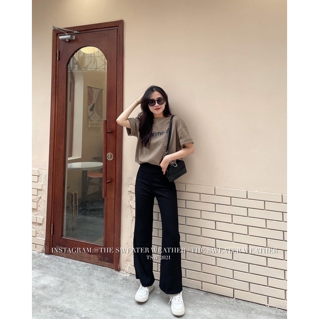 (Ảnh thật) Áo phông 3158 in chữ Graviment the.sweaterweather TSW