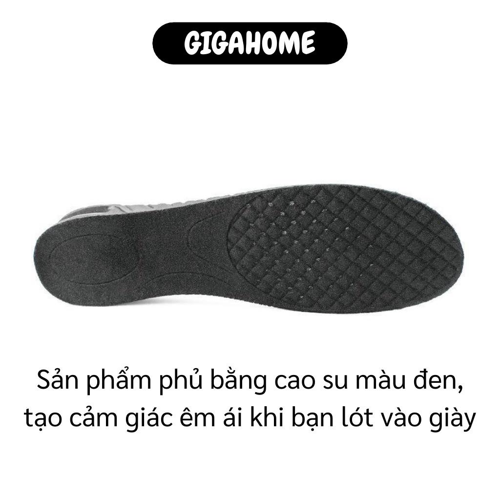 Đế lót giày  GIÁ VỐN] Miếng lót giày tăng chiều cao 3cm độn cao su thoáng khí 8133