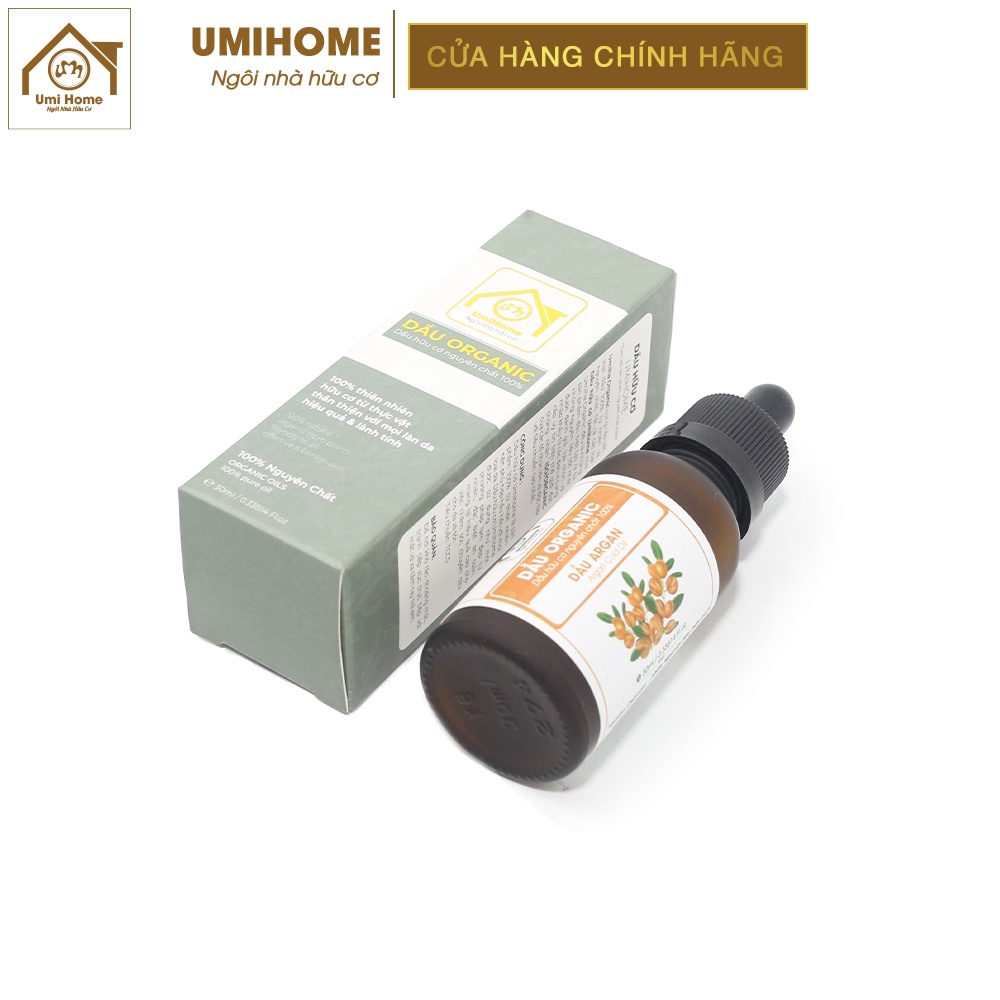 Dầu Argan hữu cơ UMIHOME nguyên chất | Argan oil 100% Organic 10ML