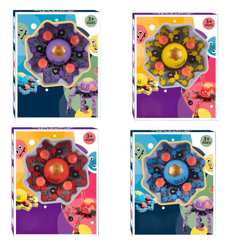 Con Quay Đồ Chơi Fidget Spinner HìNh BạCh TuộC WMMB GiúP GiảM Stress