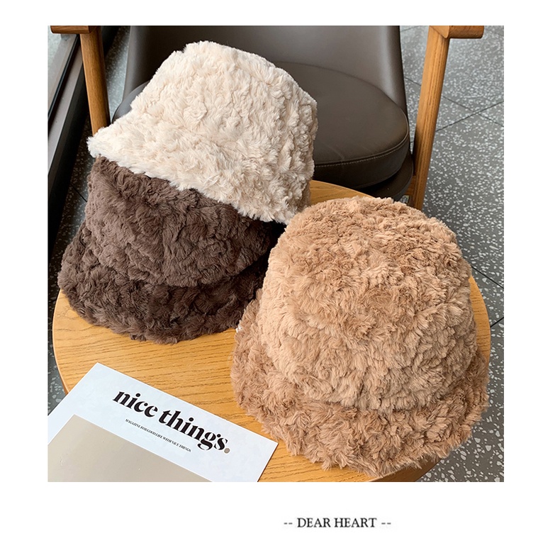 Nón Tai Bèo Phủ Bông Dày Giữ Ấm Thời Trang Mùa Đông Sành Điệu Dành Cho Nữ